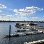 Hausboot Seeblick-außen Umgebungsansicht-Marina Wieltsee-Yachthafen