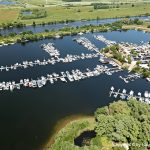 Hausboot Seeblick-Drohnenaufnahme-Marina Wieltsee-Bremen-Weyhe-La Mare