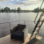 Hausboot-Seeblick-Bugterrasse-Marina-Wieltsee-Bremen-Weyhe-La Mare