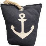 Deko Türstopper blau/weiß