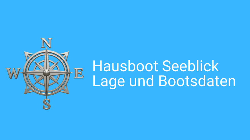 V3 Hausboot Seeblick Lage Bootsdaten